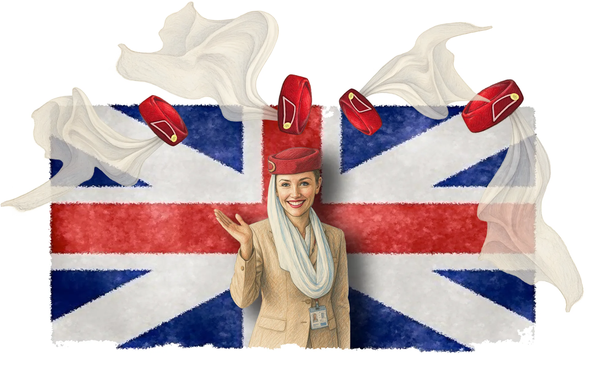 Caitlyn Rogers - Emirates Cabin Crew Graduation