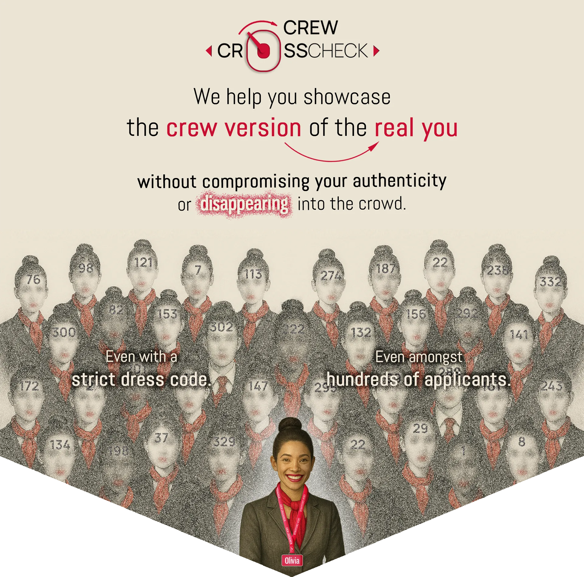 Crew Crosscheck - We help you showcase the crew version of the real you