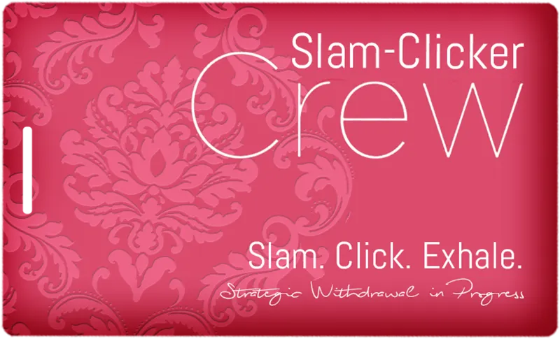 Slam-Clicker Cabin Crew Card