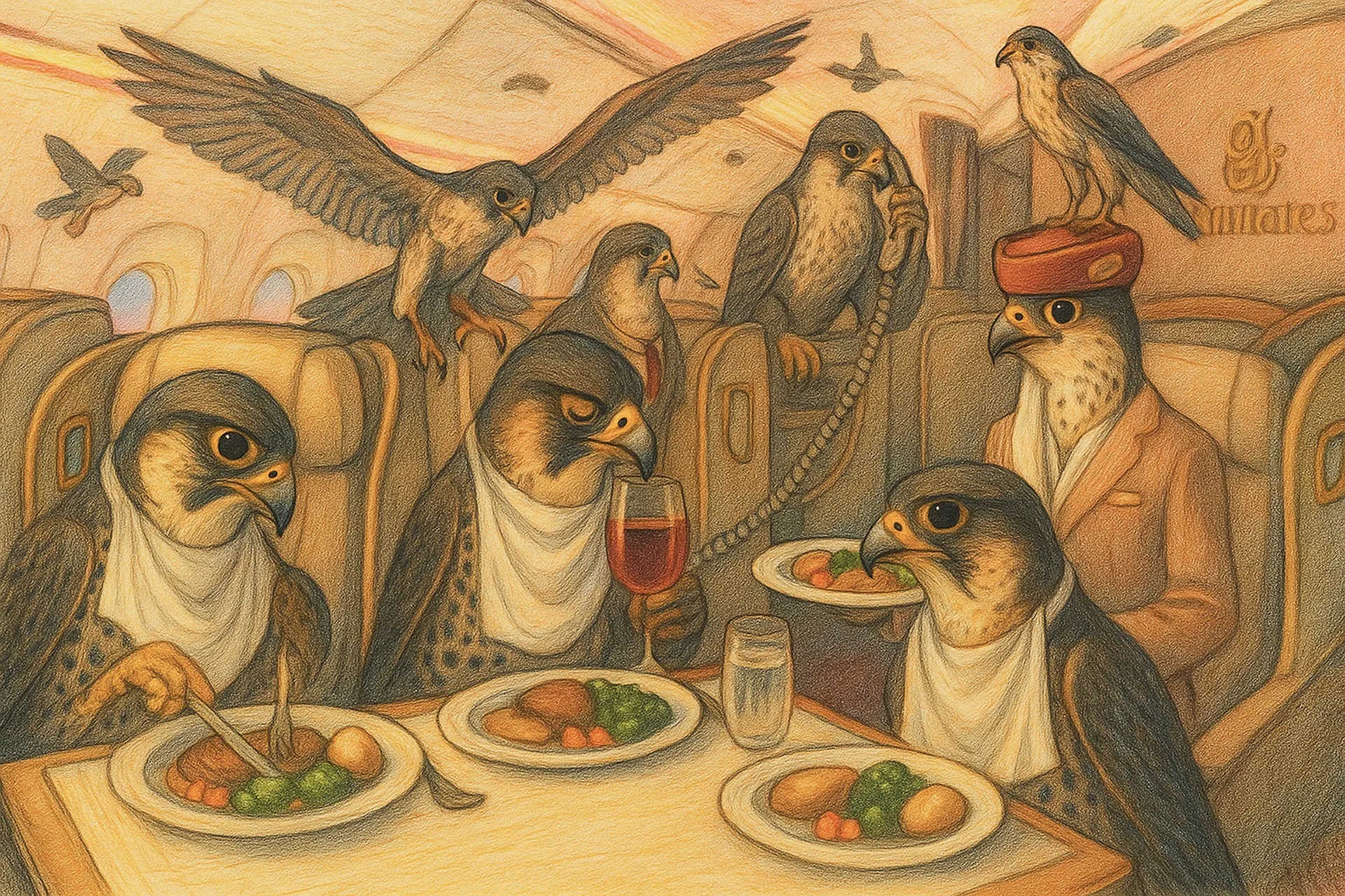 Even Falcons Fly Better With Emirates