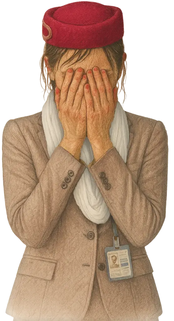 Cabin Crew with Social Anxiety Disorder