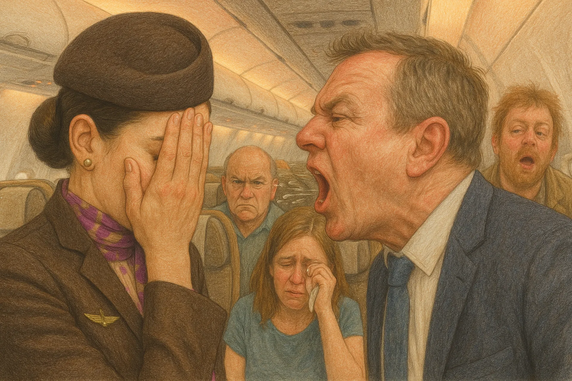 Cabin Crew - No Customer Service Experience